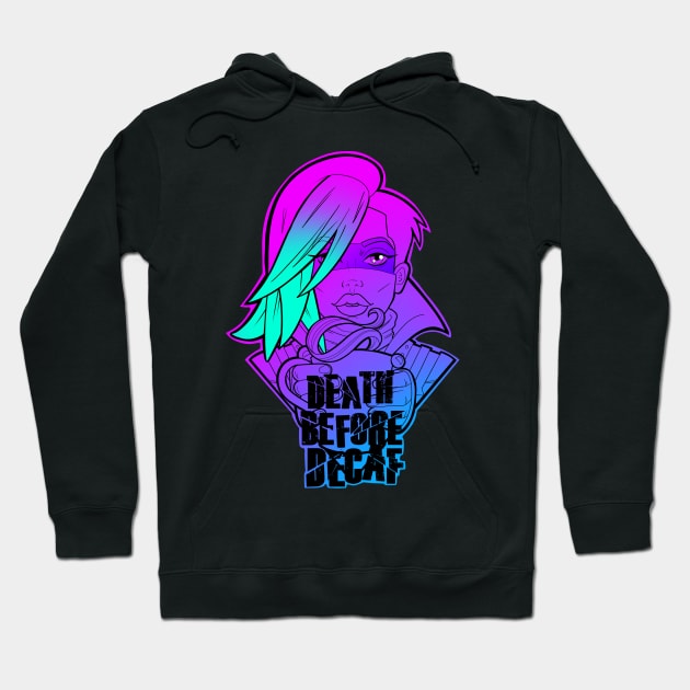 Borderlands Lorelei Death Before Decaf Hoodie by Candymachine85